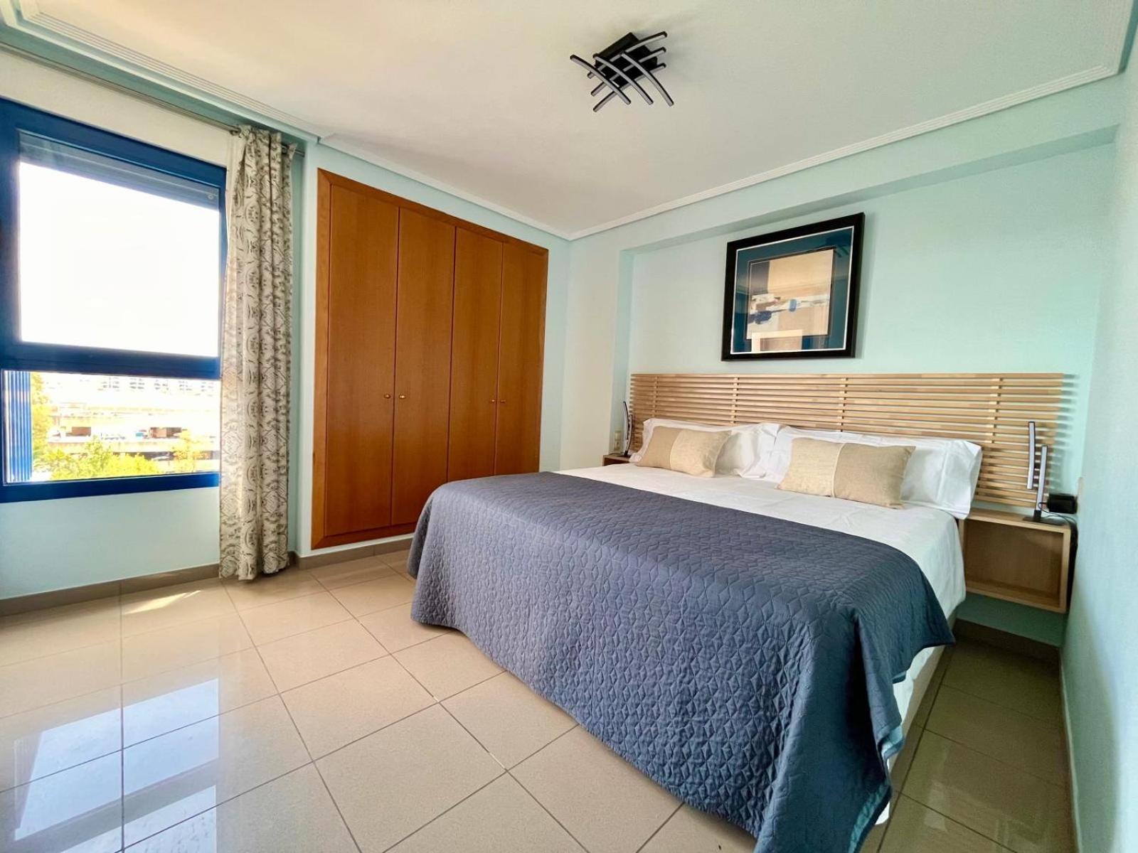 Blue Beach Apartment+Oceanview+Private Parking Valencia Exterior foto